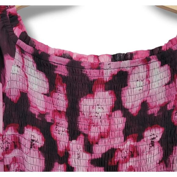 Bar III Women's Smocked Off-The-Shoulder Mini Dress - large - Picture 3 of 8
